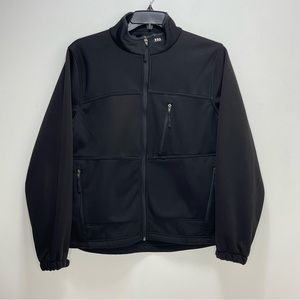 Outside Edge all Black Soft shell Jacket